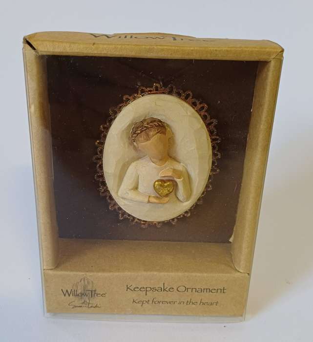 Willow Tree "Kept Forever in the Heart" Keepsake Ornament #26200