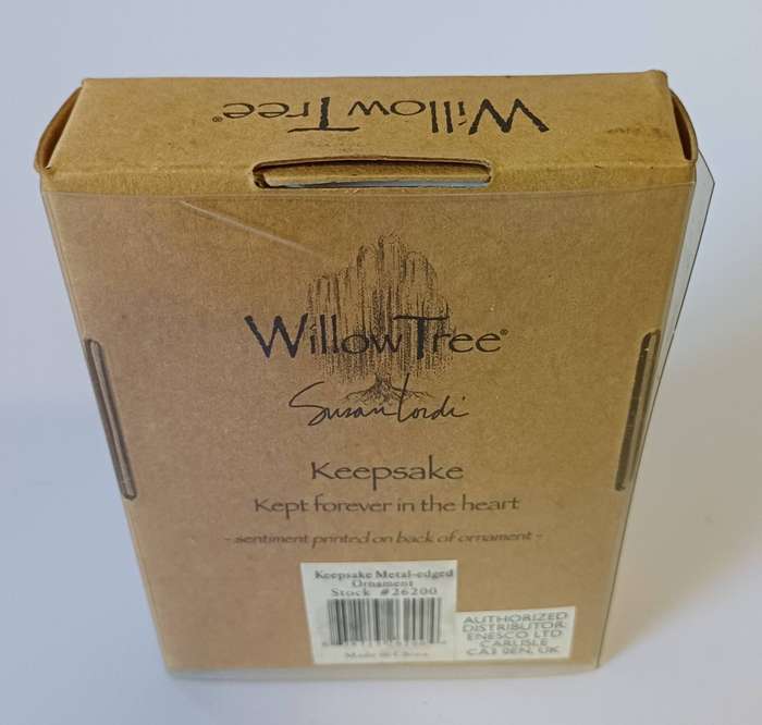 Willow Tree "Kept Forever in the Heart" Keepsake Ornament #26200