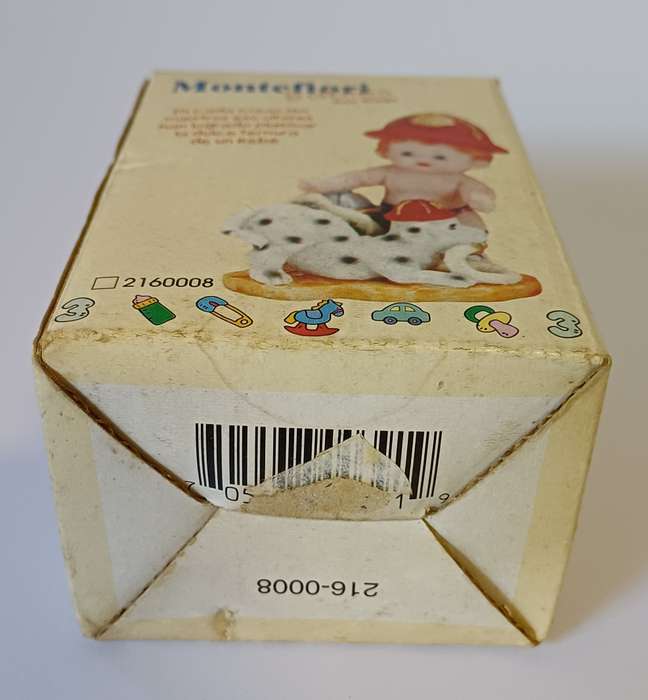 Montefiori Babies Figurine - Firefighter Baby with Dalmatian Dog