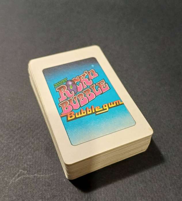 Dandy Rock 'n Bubble Cards - Set of 53, Missing Rick Springfield and 2 of the 4 Jokers