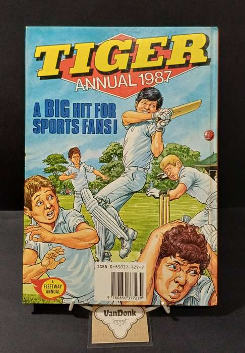 Tiger Annual 1987 - Vintage British Comic Book in Very Good Condition