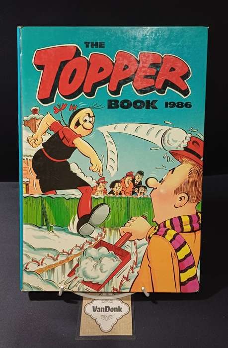 The Topper Book 1986 - Vintage British Comic Annual - Fairly Good Condition