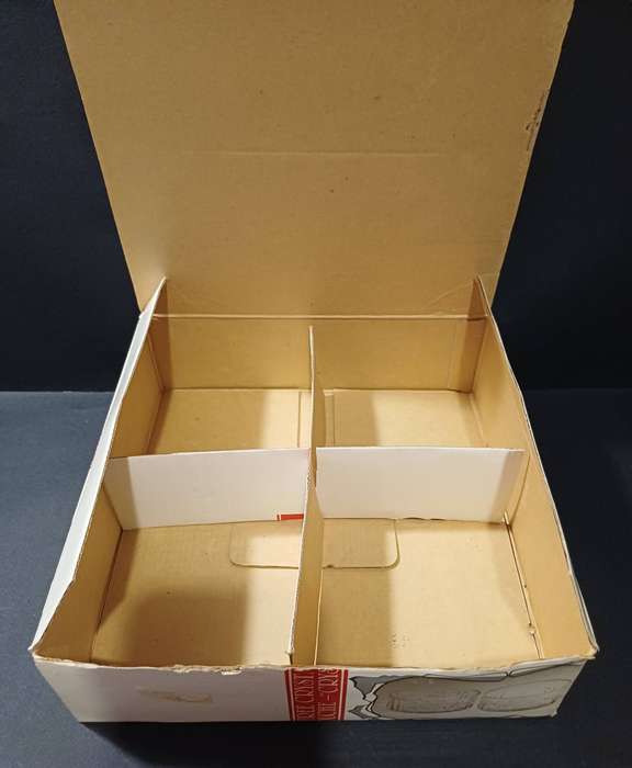 Vintage Italglass Mouth-Blown Crystal Bowls (Set of 4) in Original Box