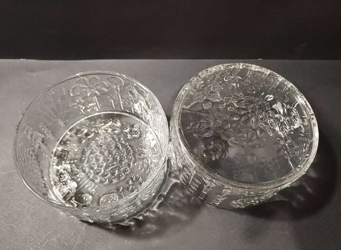 Vintage Italglass Mouth-Blown Crystal Bowls (Set of 4) in Original Box