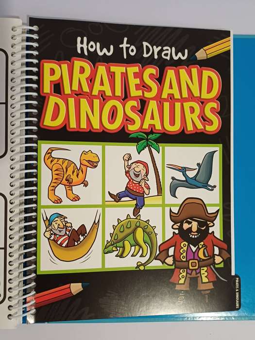 "How to Draw 501 Things for Boys" - Spiral-Bound Drawing Book