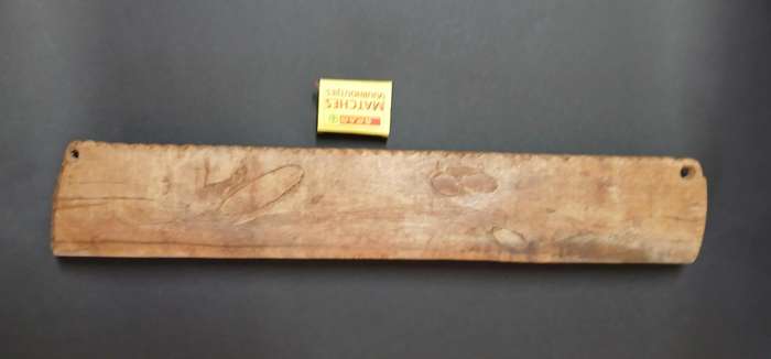 African hardwood Wall hanger carving  Central/ lowerAfrica