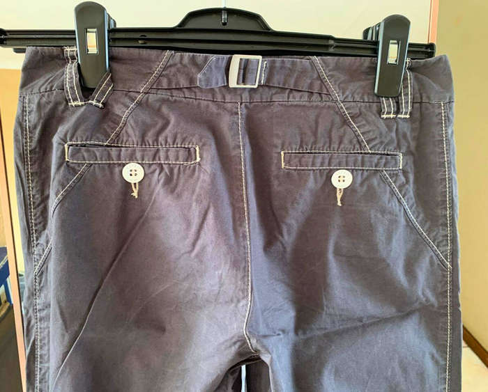 ESPRIT Charcoal Stitch-Line Straight Pants Size 30/32