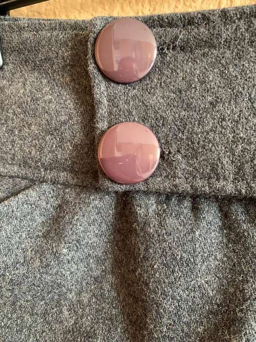 Womens Low Rise Button-Front Shorts Size 32