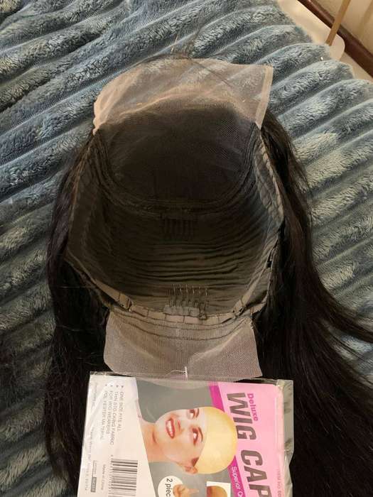 Premium Double Drawn Human Hair Wig - Blacke 16" 5x5 Lace Front
