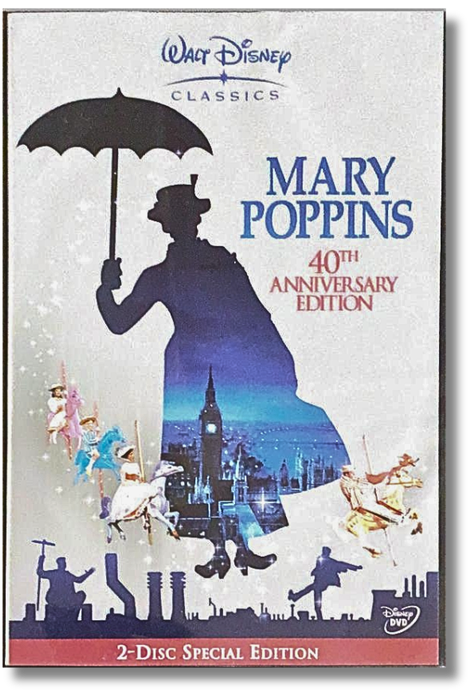 Mary Poppins - 40th Aniversary Edition 2 Disc DVD (Julie Andrews )