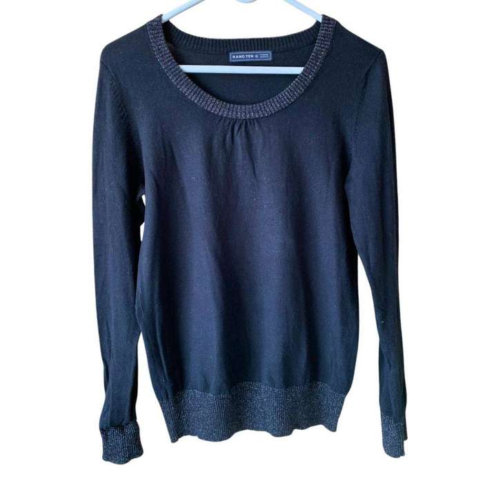 Hang Ten Glitter-Rib Knit SA M/L