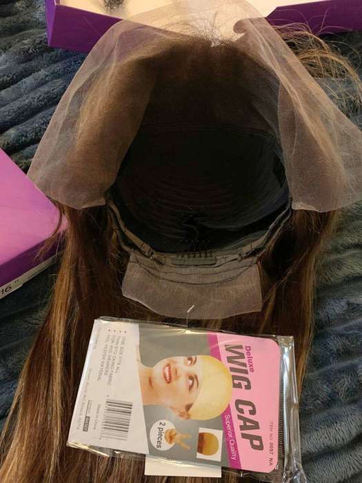 Premium Double Drawn Human Hair Wig - Honey Brown 18" 13x4 Lace Front
