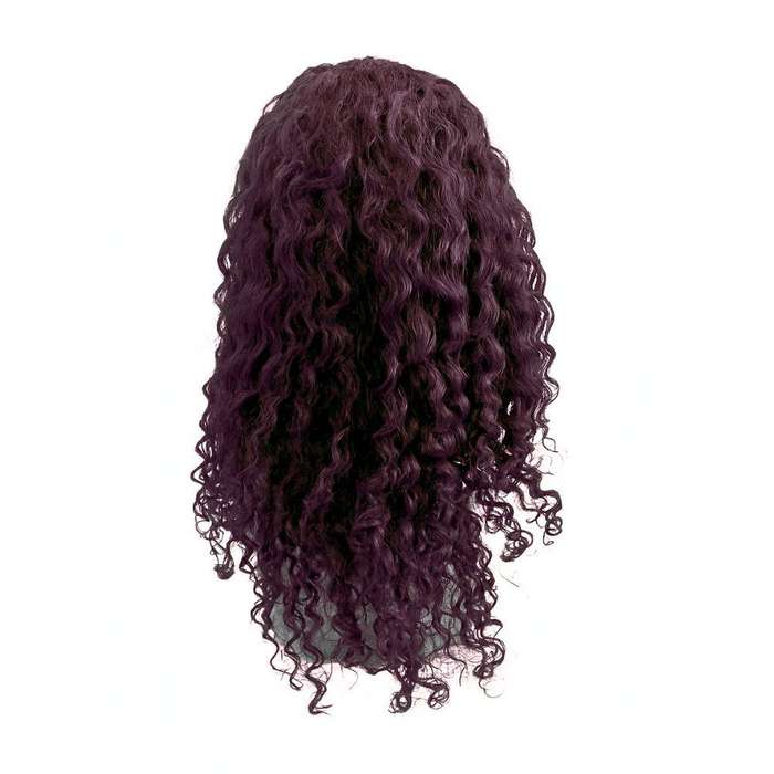 Romantic long wavy hair - Premium Double Drawn Human Hair Wig 18" Full Lace