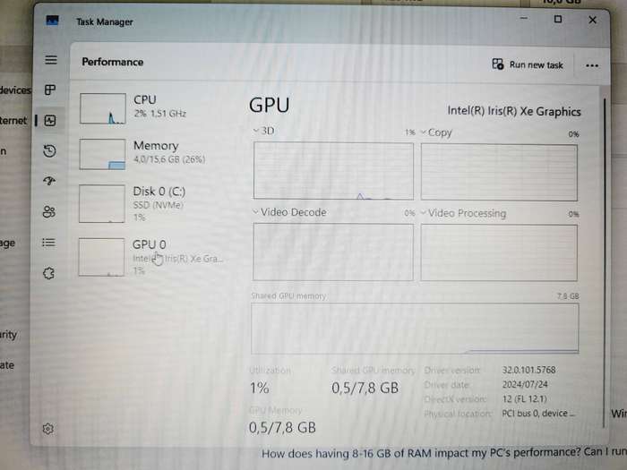 2024 Asus Vivobook - i5 13th gen - 16gb - 512gb