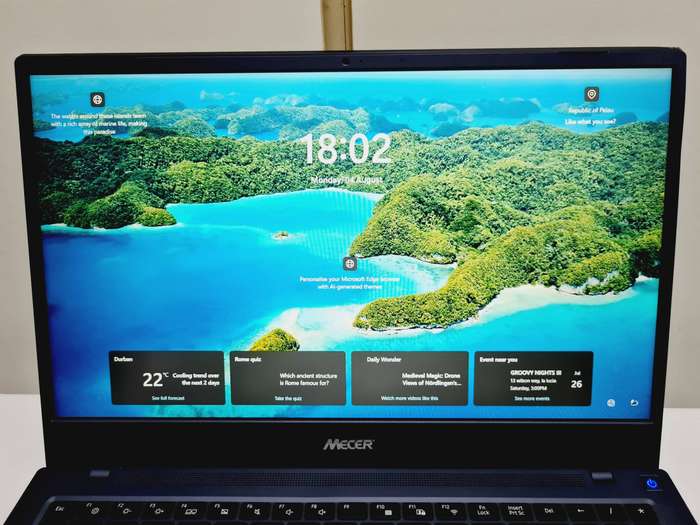Mecer Laptop - i5 12th gen - 8gb - 512gb - Please Read