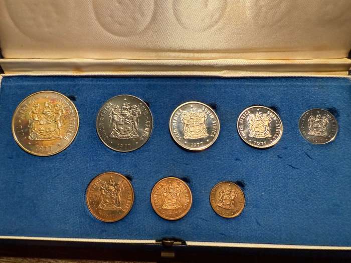1977 Short proof set- as per pictures