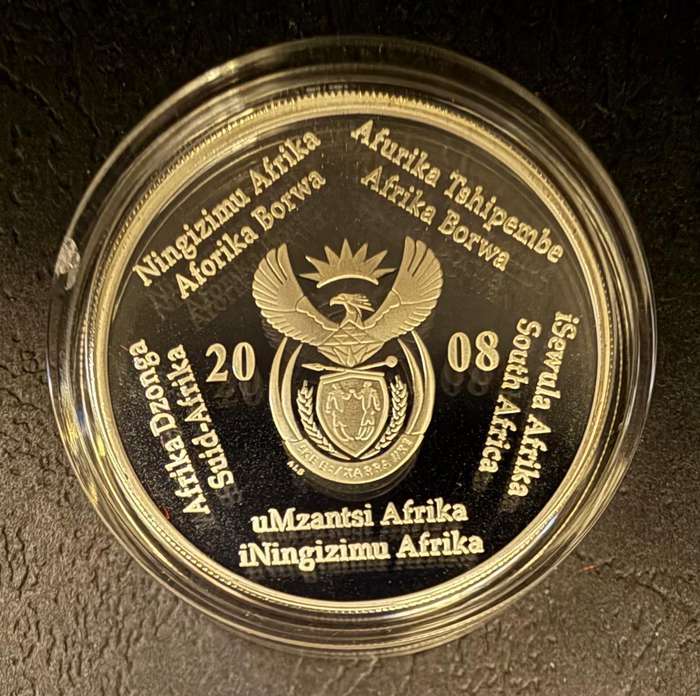 Silver R2 Crown Prestige Set - FIFA 2006-2010 -ONE set of 5 Coins in Wooden Box + COA (bid per coin)