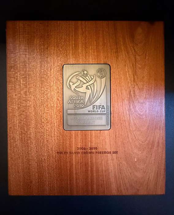 Silver R2 Crown Prestige Set - FIFA 2006-2010 -ONE set of 5 Coins in Wooden Box + COA (bid per coin)