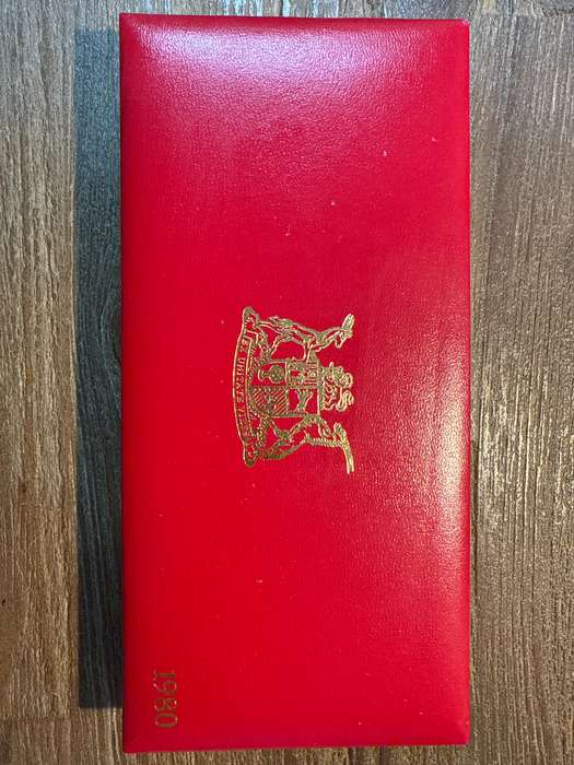 1980 Long proof set - no gold or silver R1 - as per pictures