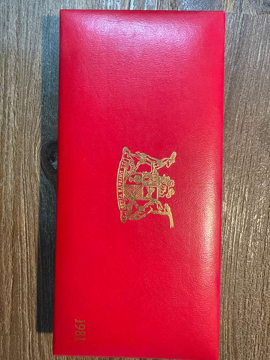 1981 Long proof set - no gold or silver R1 - as per pictures