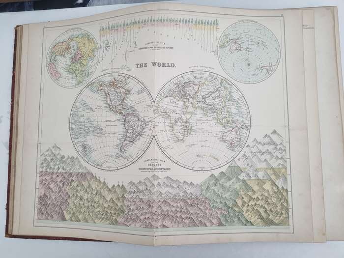 Black's General Atlas of The World 1890