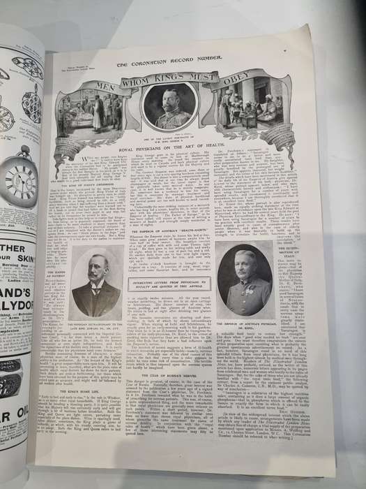 King George V, 1911, Coronation edition of Illustrated London News.