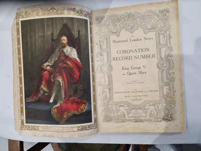 King George V, 1911, Coronation edition of Illustrated London News.