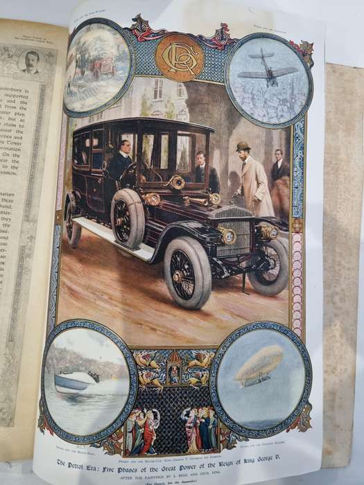King George V, 1911, Coronation edition of Illustrated London News.