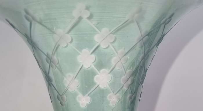 18th Century Venetian wine glass