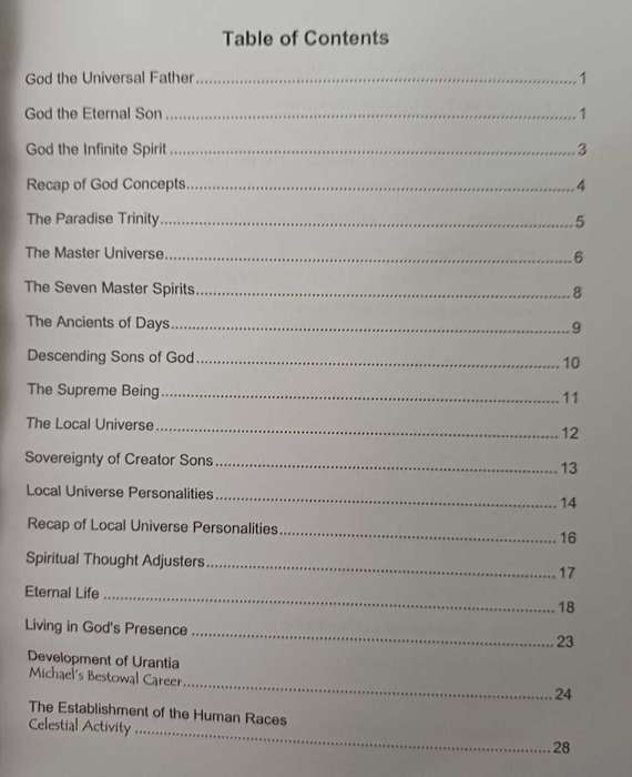 The Urantia Book Basics