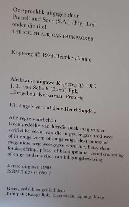 Voetslaan in Suid-Afrika
