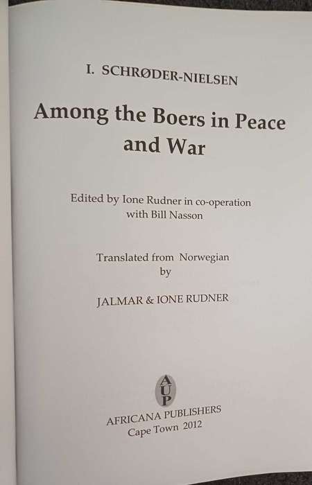 Among the Boers in Peace and War
