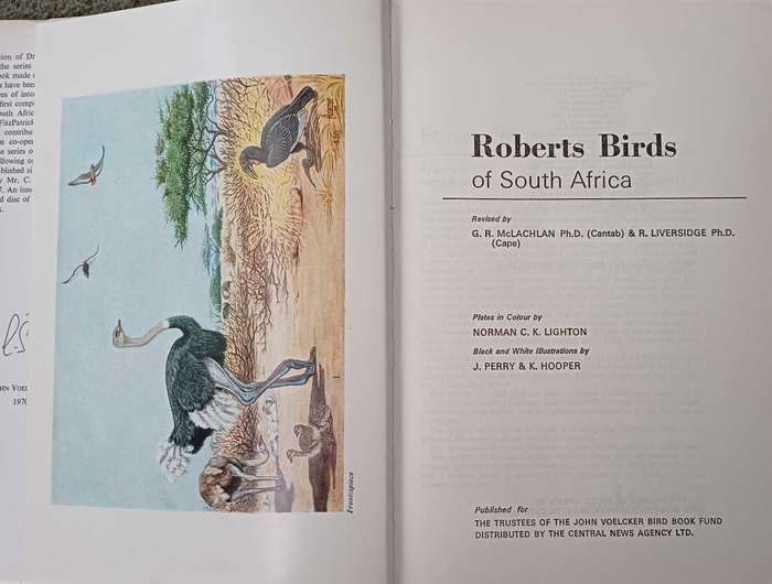Robert's Birds of South Africa