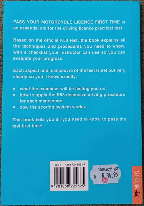 K53 learners and drivers license book