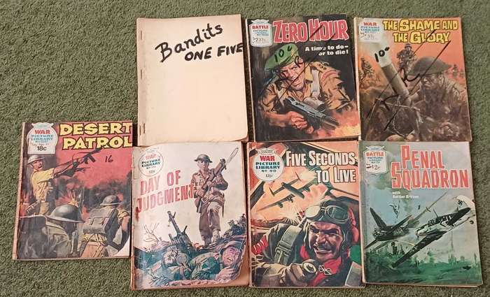 7 war comics