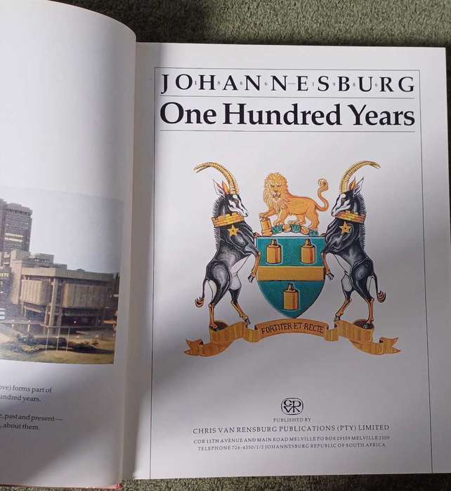 Johannesburg  One Hundred Years