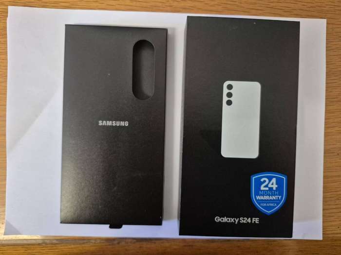 Galaxy S24 FE Empty Box/packaging