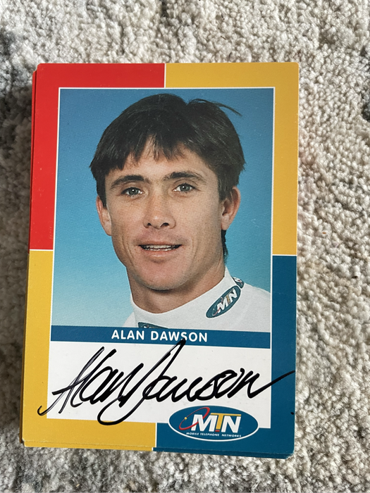 MTN Alan Dawson signed card