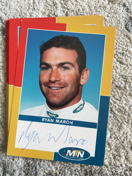 MTN Ryan Maron signed card