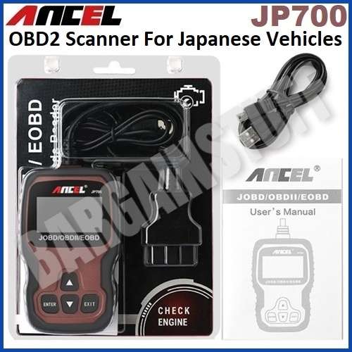 Ancel JP700 OBD2 Automotive Scanner Code Reader for Japanese Vehicles