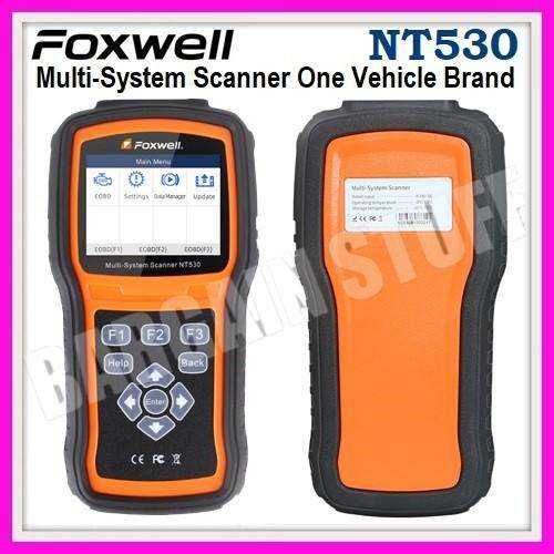 Foxwell NT530 Multi-System Scanner Diagnostic Tool 1 free vehicle brand