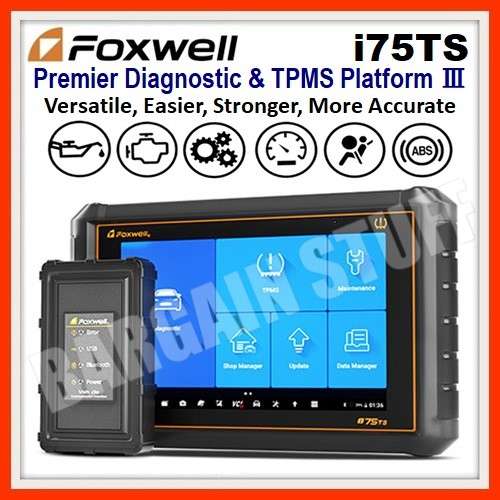 Foxwell i75TS Premier Diagnostic & TPMS Platform