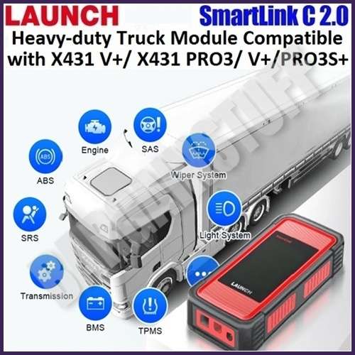 Launch X431 SmartLink C2.0 Heavy Duty Truck Module for Launch X431 V+ / X431 PRO3 / V+ / PRO3S+