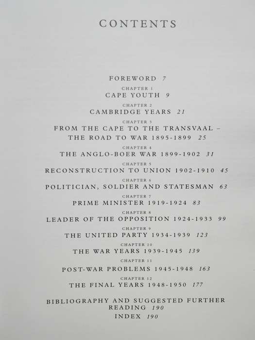 Jan Smuts, An Illustrated Biography - Trewhella Cameron