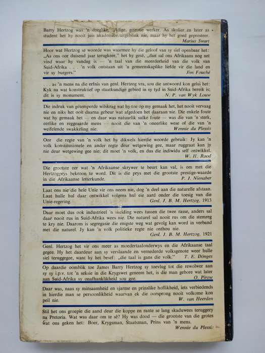 Gedenkboek vir Generaal Hertzog - J. Nienaber(ed)