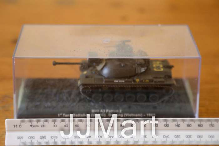 Tank-M48 A3 Patt-US Army - Model M48 A3 Patton 2 1st Tank Battalion USMC Danang Vietnam 1968