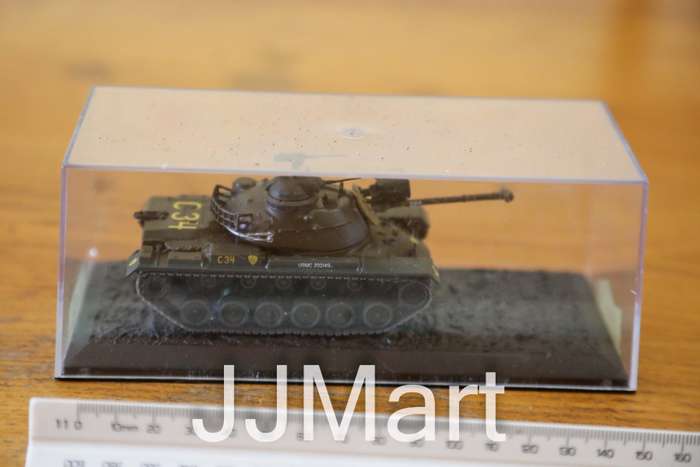 Tank-M48 A3 Patt-US Army - Model M48 A3 Patton 2 1st Tank Battalion USMC Danang Vietnam 1968