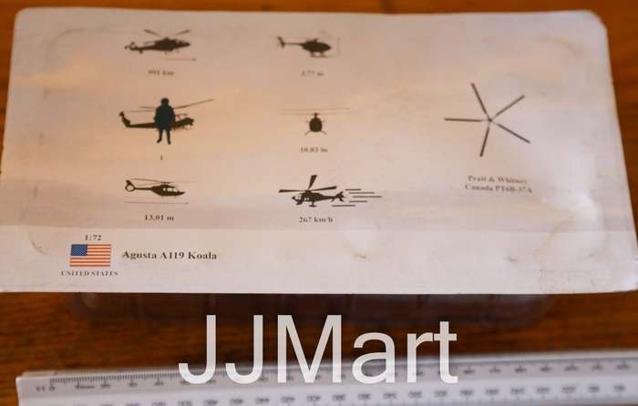 Amercom Helicopters of the World: Agusta A119 Koala 1:72 helicopter