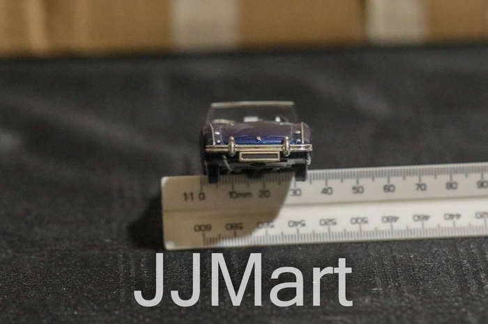 Austin Healey 100 1/43 Del Prado /6 Cabrio blue diecast model car