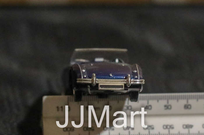 Austin Healey 100 1/43 Del Prado /6 Cabrio blue diecast model car